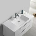thumbnail image 3 of Fresca Fcb9040-I Tuscany 40" Wall Mounted Single Basin Vanity Set - White, 3 of 8