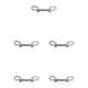 thumbnail image 2 of Greeniant Perno Gancho de seguridad Ganchos de doble extremo de acero inoxidable de alta resistencia Clips de metal de alta dureza Cubo Perro Type2 NO2, 2 of 6