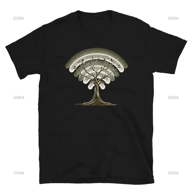 Camisetas gráficas Woods Over WiFi Introvert Nature Lover ropa para hombre Camiseta estampada de algodón para mujer ropa Y2K camiseta divertida bonita