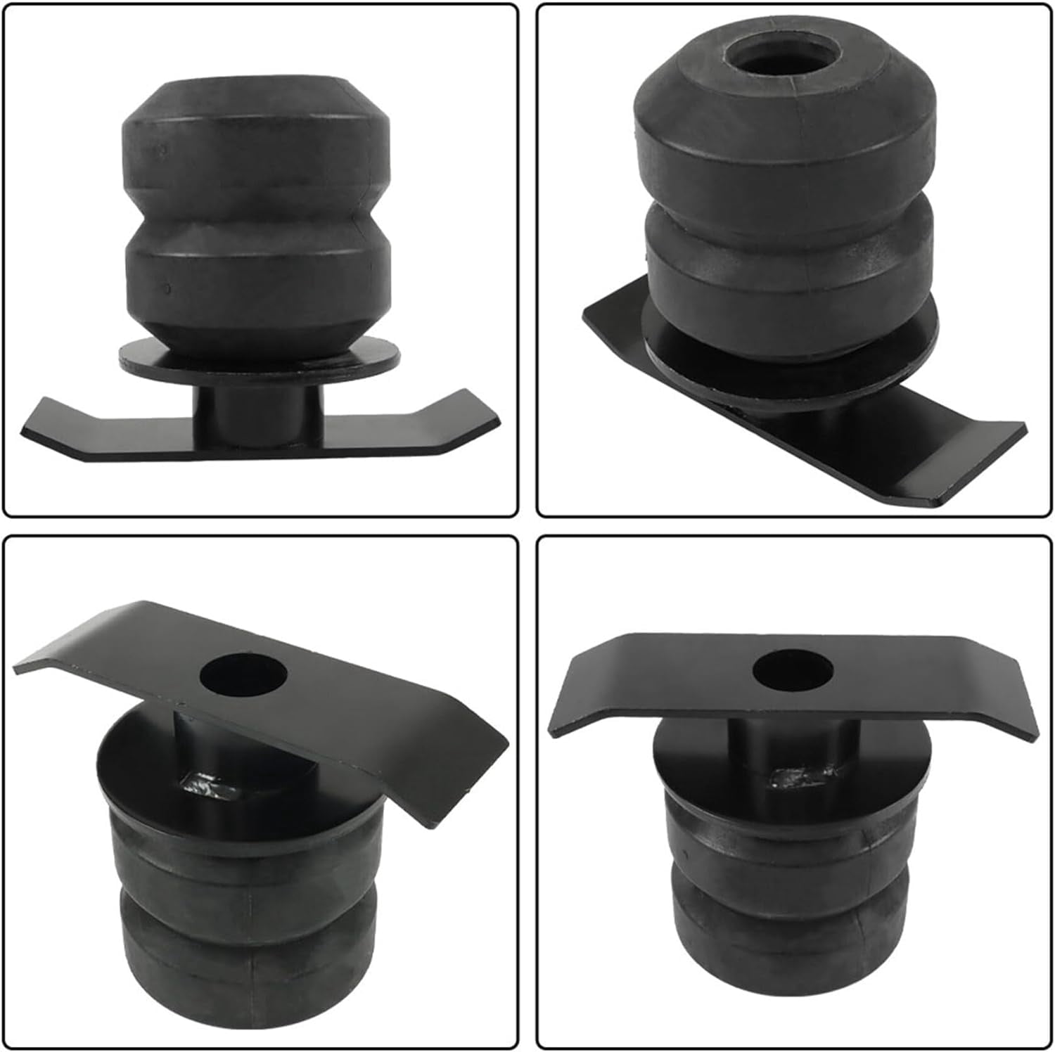 PET-U A Pair of Bump Stop Up to 6000 lbs Capacity of Load Leveling Suspension Enhancement System Kit Replacement for Toyota Tundra Tacoma
