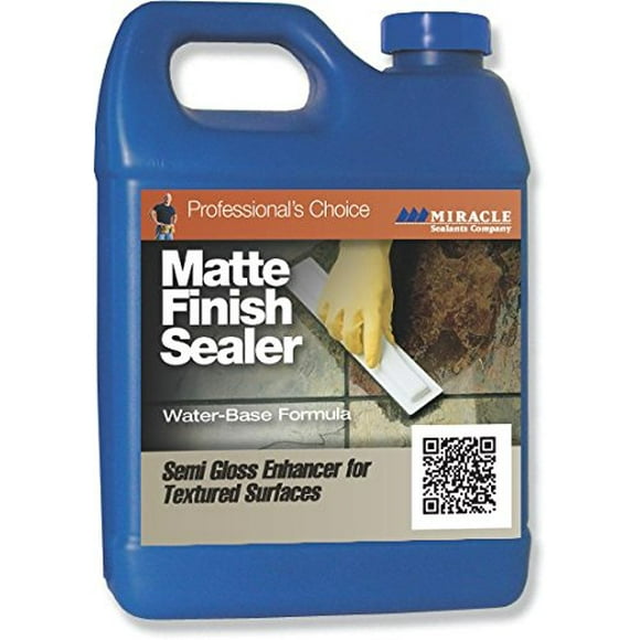 Miracle Sealants MFSGAL4 Matte Finish Sealer, Gallon Color & Gloss Enhancers