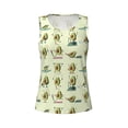 thumbnail image 5 of Goofa Avocado for Exercise Printed Womens Workout Tops for Women Sleeveless Yoga Shirts Athletic Running Tank Tops Sleeveless Gym Clothes Workout Apparel-X-Large, 5 of 9