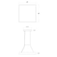 thumbnail image 2 of Sonneman 3973.03 Pi 24" Wide Suspension Pendant - White, 2 of 2