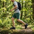 thumbnail image 2 of Gexuosn Hiking Shoes for Men Outdoor Trekking Athletic shoes Arch Support Hiking Boots,Black, 2 of 7