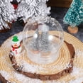 thumbnail image 4 of LEDMOMO 15pcs Make Your Own Snow Globes with Clear Plastic for DIY Crafting, 4 of 8
