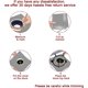 thumbnail image 3 of Burner liner, gas stove, burner cover, clean and reusable, suitable for kitchen cuttable dishwashers, 3 of 5