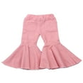 thumbnail image 3 of Baby Girl Spring and Summer Pants Flare Trousers Elastic Waist With Pocket, 3 of 6