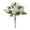White, variant on Clearance Artificial flowers under $5,Artificial Flower 16 Heads Faux Silk Hydrangea Flower Bouquet Plants Home Decoration