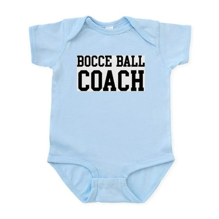 

CafePress - BOCCE BALL Coach Infant Bodysuit - Baby Light Bodysuit Size Newborn - 24 Months