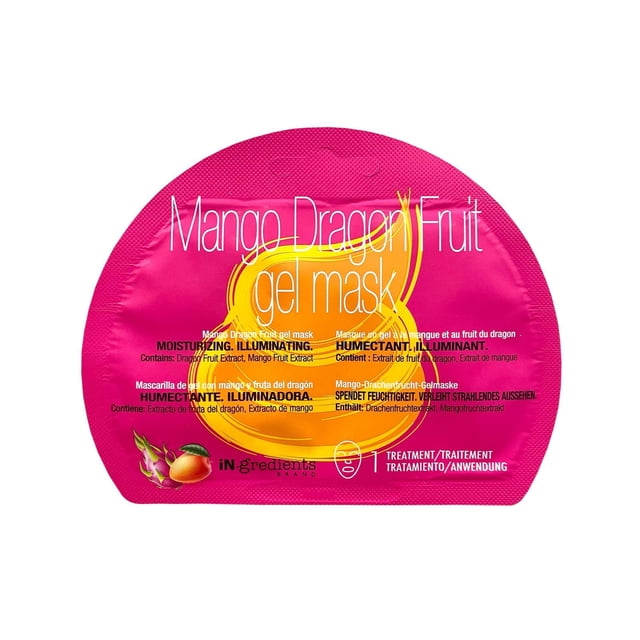 iN.gredients Mango Dragon Fruit Gel Mask - Moisturizing & Illuminating