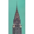 thumbnail image 2 of Frank, Assaf 18x32 Gold Ornate Wood Framed with Double Matting Museum Art Print Titled - Chrysler Building in New York city, 2 of 4