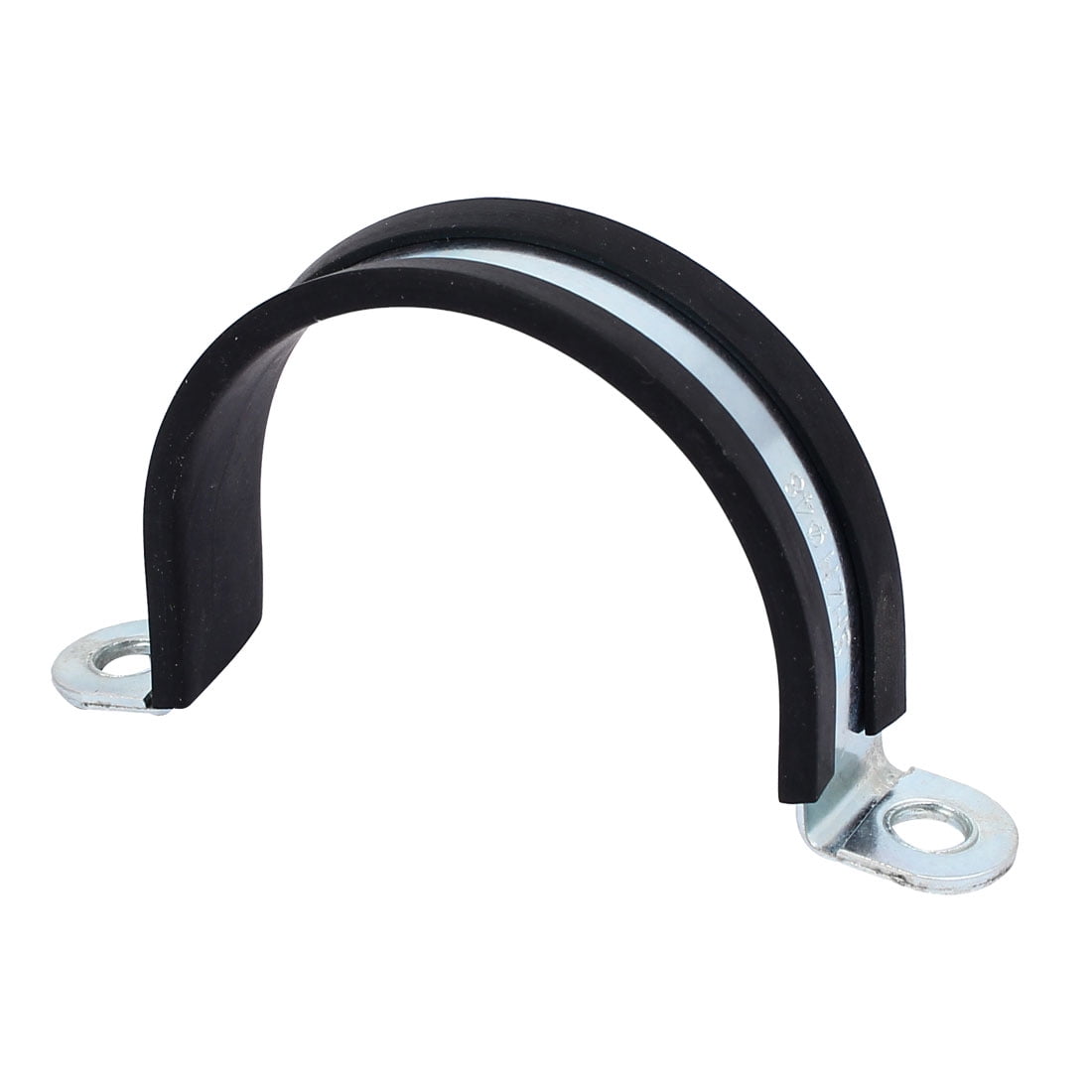 M48 EPDM Rubber Lined U Shaped Pipe Tube Strap Clamps Clips Fasteners