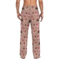 thumbnail image 2 of FREEAMG Sweets Pajama Pants for Men, Men's Separate Bottoms, Comfortable Sleep Lounge Pj Pants, 2 of 7