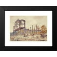 thumbnail image 2 of Marie-Désiré Bourgoin 18x14 Black Modern Framed Museum Art Print Titled - Temple Market Work (1801-1900), 2 of 5