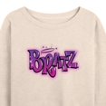 thumbnail image 3 of Bratz - Original Graffiti Logo - Women's Lightweight French Terry Long Sleeve Shirt, 3 of 5