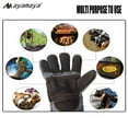 thumbnail image 4 of Ayamaya Bite Proof Gloves, Animal Handling Gloves Kevlar Reinforced Leather Padding Palm & Fingers for Snake Reptile Bird Handling Pet Training, 4 of 8
