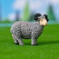 thumbnail image 4 of Yttmshdga Clearance! Miniature Sheep Figures Made Of Resin Decorative Sheep For Home And Robust And Animal Figures For Creative Decoration Ideas, 4 of 5