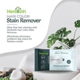 thumbnail image 3 of Herbishh Hair Color Stain Remover Wipes - Gentle Formula for Dye Cleanup, Skin-Friendly Travel Pack (Pack of 5), 3 of 7