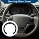 thumbnail image 2 of Cubierta de volante de cuero sintético PU, protector de volante de ABS para automóvil, 1 pieza, 2 of 6