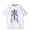 white, variant on Needy Streamer Overload Shirt Pure Cotton Anime Streetwear Unisex Short Sleeve Top