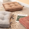 thumbnail image 2 of Kearding Cojín de asiento y cómodo para una máxima relajación, cómodo de llevar, cojines para sillas Decoración del hogar Rosa empolvado 43*43cm, 2 of 6