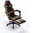 thumbnail image 1 of ViscoLogic Merlin Chaise de Jeu Ordinateur de Bureau Réglable Ergonomique avec Repose-Pieds, 1 of 6