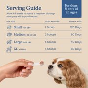 Fera Pets Postbiotics Powder - Digestive Comfort Plus for Dogs & Cats - Supports Gut Health & Immunity - 120 Scoops