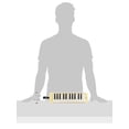 thumbnail image 3 of Melodica Yamaha Pianica P25F de 25 notas, amarilla con funda, 3 of 5
