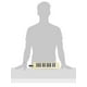 thumbnail image 3 of Melodica Yamaha Pianica P25F de 25 notas, amarilla con funda, 3 of 5