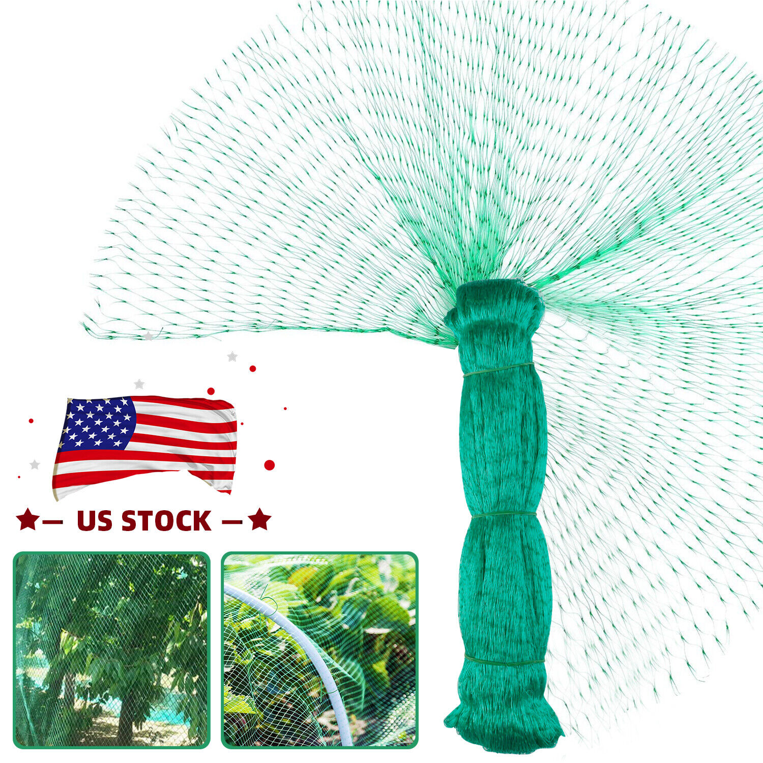 Garden Bug Insect Netting Barrier Net Plant Protect Mesh For Bird Poultry Aviary