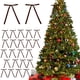thumbnail image 5 of Xihbxyly Lazos de Terciopelo para Árbol de Navidad, Lujoso Material de Terciopelo, Elegante Decoración Navideña, Versátiles para Decorar Árboles y Coronas, Ideal Como Regalo Festivo, Juego de 24 Piez, 5 of 5