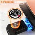 thumbnail image 4 of OSTBA 12-Inch Electric Skillet with Glass Lid, 1500W Copper Nonstick Electric Frying Pan, Adjustable Temperature Control, Cool-Touch Handles, Fast & Even Heating, Easy to Clean, 4 of 10