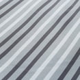 thumbnail image 2 of Peace Nest Year-Round Printed Striped Microfiber Comforter Set, Dark Grey, Full/Queen, 2 of 6
