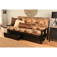 thumbnail image 2 of Kodiak Furniture Monterey Futon with Canadian Print Mattress in Black/Brown, 2 of 3