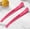 Pink, variant on 6pcs Professional Hair Clips for Styling Sectioning, Non Slip No-Trace Duck Billed Hair Clips with Silicone Band, Salon and Home Hair Cutting Clips for Hairdresser, Women