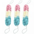 thumbnail image 6 of XIRQI Long Loofah for Shower,3 Pack Stretchable Braided Loofahs Sponge,Mesh Back Scrubber for Bath,Sponge Exfoliating Body for Men and Women, 6 of 6