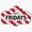 1pcs, variant on Famous Neighborhood Griddle Family Restaurant Chain TGI Fridays Red Striped Logo Decal For Car Window Sticker