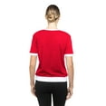 thumbnail image 6 of Women's New Era Red Detroit Red Wings Game Day Rhinestuds T-Shirt, 6 of 6