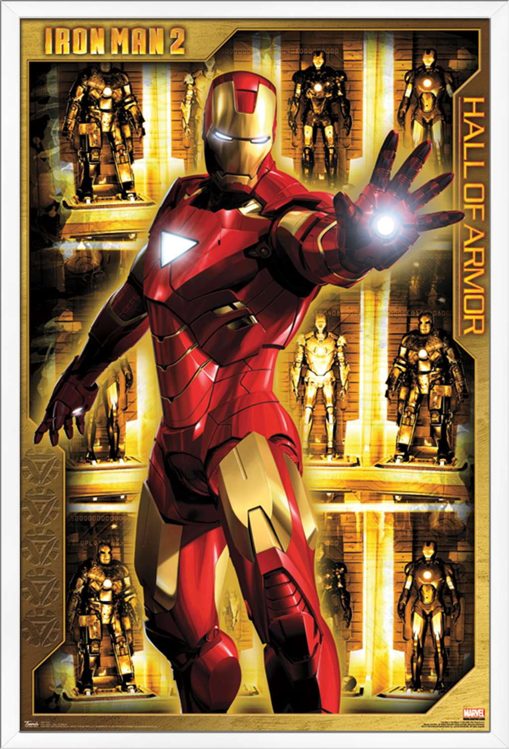 Iron Man The Avengers Superhero Vintage Art Deco Comic Large Poster Bedroom Boy 