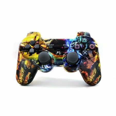 Ps3 Controller Wireless Bluetooth Double Shock Sixaxis