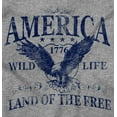 thumbnail image 2 of USA Land of the Free Patriotic Eagle Plus Size Graphic Tank Top Brisco Brands 3X, 2 of 6
