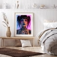 thumbnail image 6 of Diamond Art Kit for Adults, Punk Neon Makeup Style Portrait Diamond Painting for Adults Beginners, DIY Diamond Art Painting Kits, 5D Diamond Painting Crafts for Home Decor 12x16 Frameless, 6 of 7