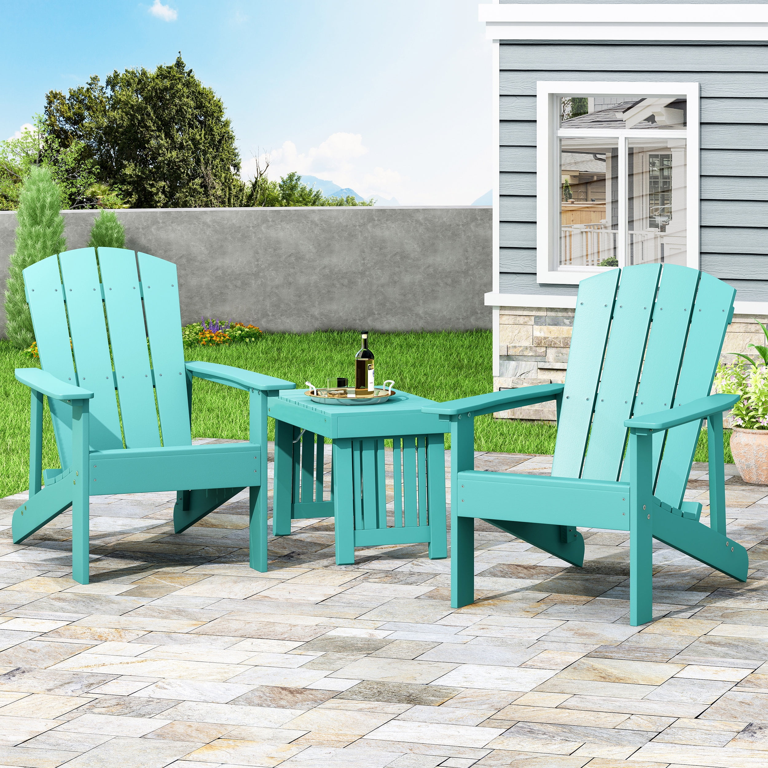 Teal adirondack sale chairs walmart