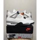 thumbnail image 1 of Ni - ke Size 11 - Air Jordan 4 Retro OG 2025 White Cement *IMMEDIATE SHIPPING*, 1 of 5