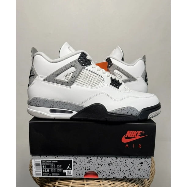 Ni - ke Size 11 - Air Jordan 4 Retro OG 2025 White Cement *IMMEDIATE SHIPPING*