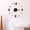 Black, variant on HOARBOEG Mirror Surface Decorative Clock 3D Diy Wall Clock for Living Room Bedroom office Hotel Wall Decoration