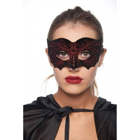 Kayso LTM007RD Black Mask with Red Decor