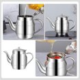 thumbnail image 3 of Stainless Steel Oil Can Household Filter Mesh Oil Storage Pot Oil Strainer Bottle, 3 of 9