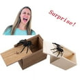 thumbnail image 1 of QUTETN The Original Spider Prank Box- Hilarious Wooden Box Toy Prank  Funny Money Gift Box Surprise Toy  and Christmas Gag Gift Prank for Boys  Girls  Adults, 1 of 7