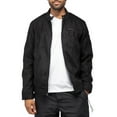 thumbnail image 5 of X RAY Jeans Mens Faux Suede Jacket Quilted Sleeves with Faux Shearling Lining, Black, L, 5 of 10